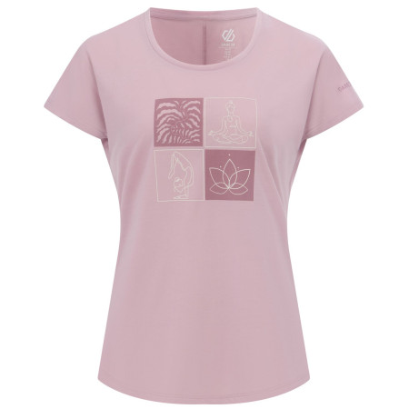 Damen-T-Shirt Dare 2b Serenity Tee hellrosa Mauve Shadow
