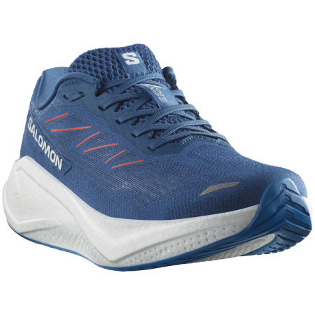 Herren Laufschuhe Salomon Aero Blaze 3 dunkelblau Dark Blue / White / Cherry Tomato