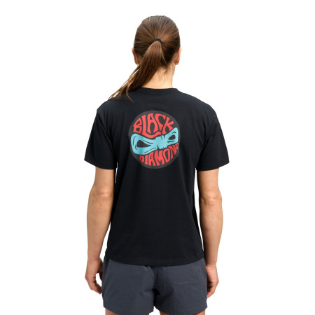 Damen-T-Shirt Black Diamond W Rope Badge SS Tee