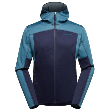 Herren-Sweatshirt La Sportiva Cosmic Hoody M blau/hellblau Deep Sea/Hurricane