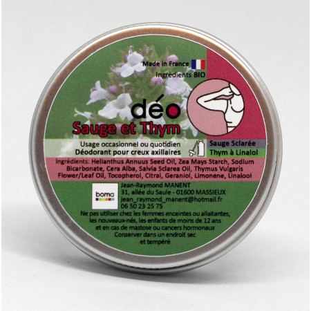 Deodorants Boma DEO Salbei & Thymian 26 g