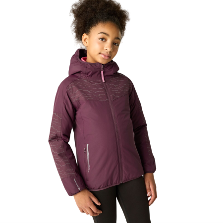 Kinder Winterjacke Regatta Illuma Reflective Jacket Fig