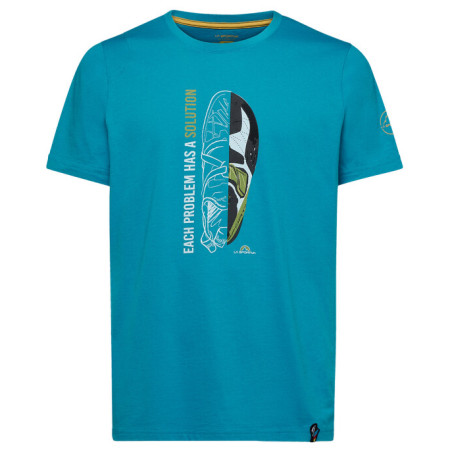 Herren-T-Shirt La Sportiva Solution T-Shirt M blau Tropic Blue