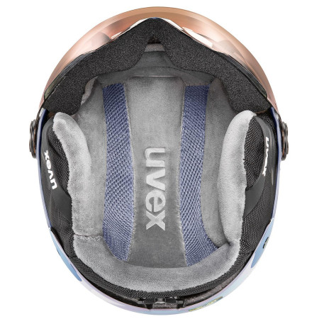 Kinder Skihelm Uvex Rocket Jr. Visor