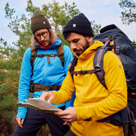 Herren-Sweatshirt Fjällräven Abisko Grid Fleece Hoodie M
