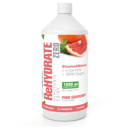 Energiedrink GymBeam Iontový nápoj ReHydrate ZERO