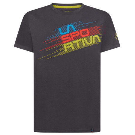 Herren-T-Shirt La Sportiva Stripe Evo T-ShirtM grau Carbon