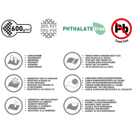 Teppich Brunner Kinetic 600 - 300x300 cm