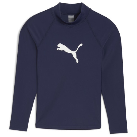 Kinderbadeanzug Puma Unisex Rashguard Navy