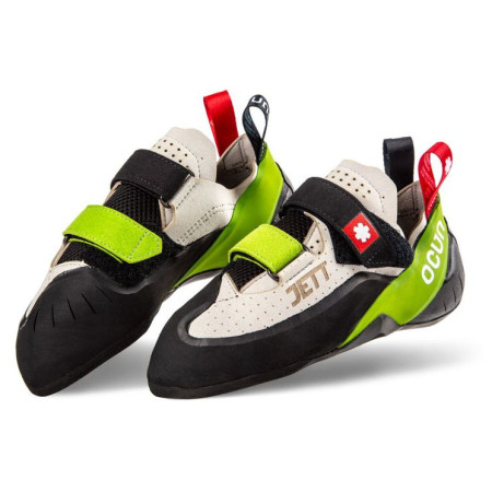 Kletterschuhe Ocún Jett Qc grau/grün Grey / Green