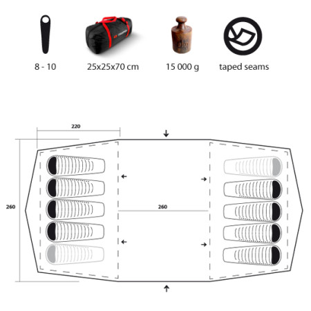 Zelt Trimm Galaxy II