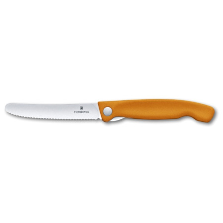 Klappmesser Victorinox Swiss Classic - gewellte Klinge orange Orange