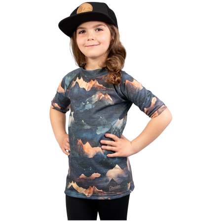 Kinder-Funktionsshirt Drexiss All Alpine Peaks Merino Active