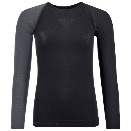 Damen-Funktionsshirt Ortovox 120 Comp Light Long Sleeve W schwarz BlackRaven
