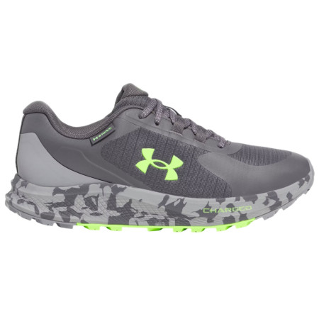 Herrenschuhe Under Armour Charged Bandit TR 3 SP grau Castlerock / Steel / Hyper Green