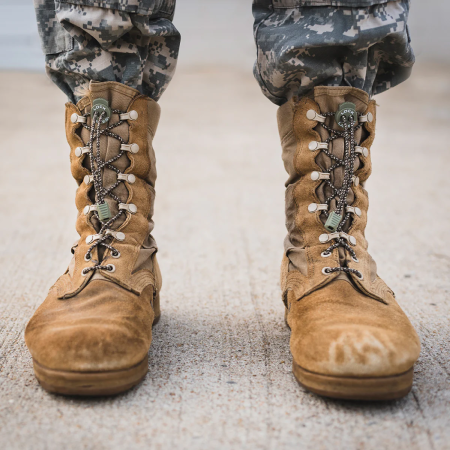 Schnürsenkel Lock Laces Boot
