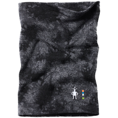 Kinder-Halswärmer Smartwool Kids' Thermal Merino Neck Gaiter schwarz Black Tie Dye