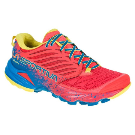 Damenschuhe La Sportiva Akasha Woman rot/blau Hibisc/Neptune