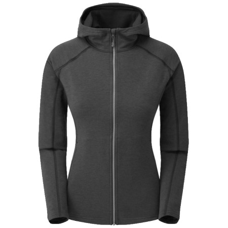 Damen-Sweatshirt Montane Fem Spinon Hoodie dunkelgrau Charcoal