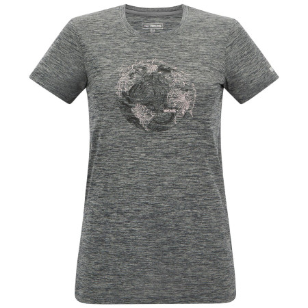 Damen-T-Shirt Regatta Women's Fingal grau DkStrmMrl