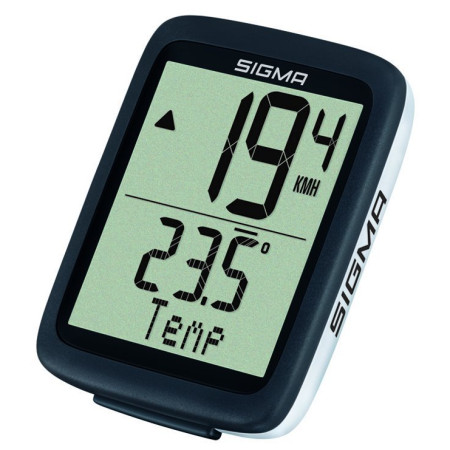 Fahrradcomputer Sigma BC 10.0 WL ATS schwarz/weiß