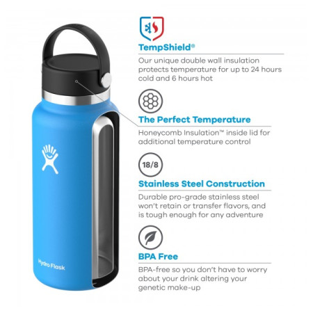 Thermoflasche Hydro Flask Wide Mouth 32 oz