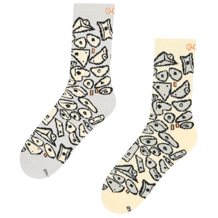Socken YY VERTICAL Spray Wall grau grey