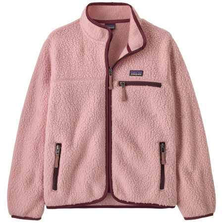 Kinder-Sweatshirt Patagonia K's Retro Pile Jacket - Fuzzy Mauve rosa Fuzzy Mauve