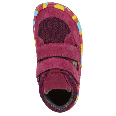 Kinder-Barfußschuhe für das ganze Jahr Frodo Barefoot Tex Fun Autumn Fuxia
