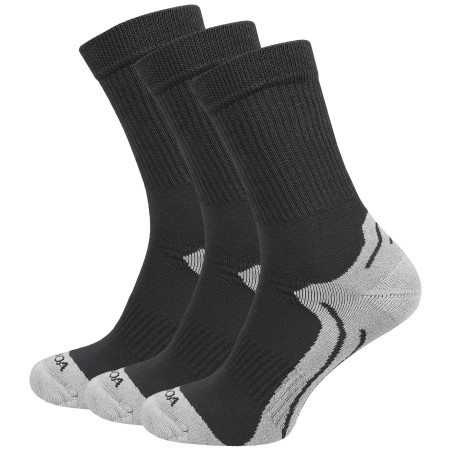 Socken MOOA Bamboo Active 3-pack grau Grey/Grey