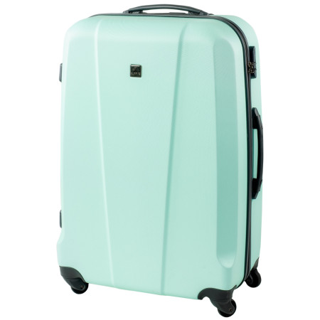 Koffer auf Rollen Elbrus Roma 110l hellblau Bay/EiffelTower