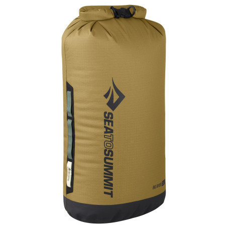 Wasserdichter Packsack Sea to Summit Big River Dry Bag 35 L gelb/schwarz Dull Gold