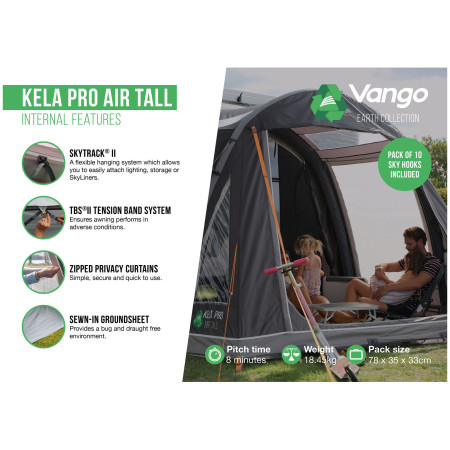 Vorzelt Vango Kela Pro Air Low