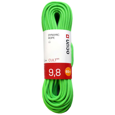 Kletterseil Ocún CULT WR 9,8mm 40m grün Green/Ice