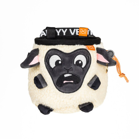 Kreidebeutel YY VERTICAL Chalk Bag Animal schwarz/weiß Sheep