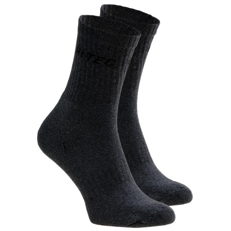 Herrensocken Hi-Tec Chiro Pack schwarz DarkGrayMelange/Black