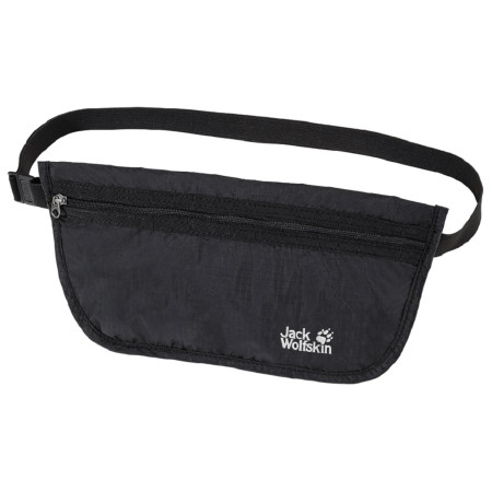 Geldbeutel Jack Wolfskin Document Belt schwarz Black