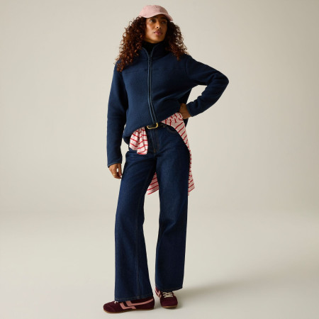 Damen-Sweatshirt Regatta Womens Frankie Borg Full Zip