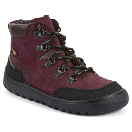 Kinder-Barfußschuhe für das ganze Jahr Frodo Barefoot Up Trail Tex Bordeaux weinfarbe bordeaux