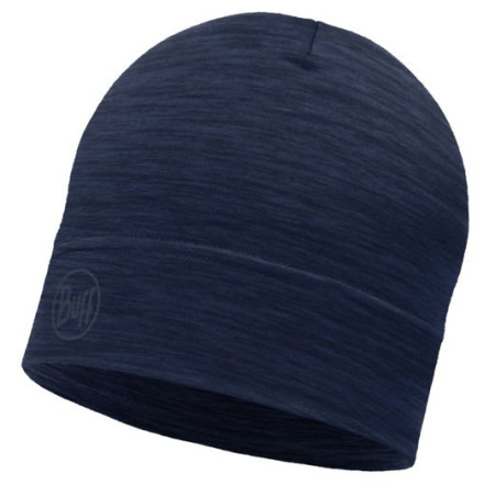 Mütze Buff Merino Lightweight Beanie blau Solid Denim