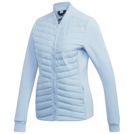 Damenjacke Adidas Varilite Hybrid hellblau