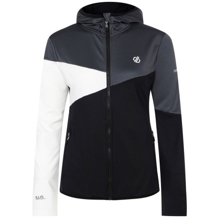 Damen Funktions-Sweatshirt Dare 2b Convey III Core Stretch schwarz/weiß EbonyG/Black