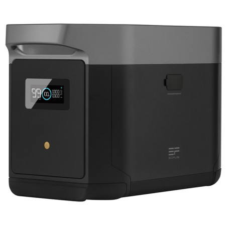 Zusatzbatterie EcoFlow Delta Max schwarz black