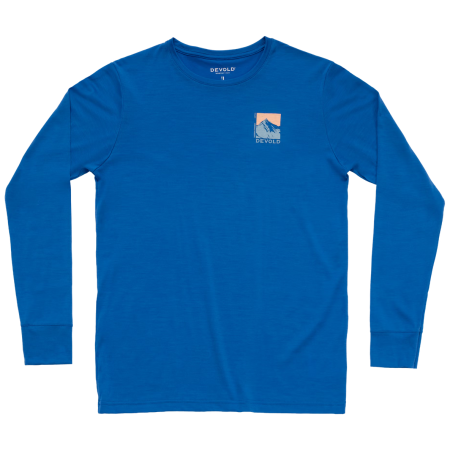 Herren-Funktionsshirt Devold Classic Summit Ls Man blau Royal