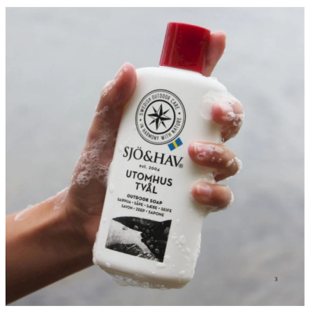 Reiseseife Sjö&Hav Biologisch abbaubare Outdoor-Seife 200ml