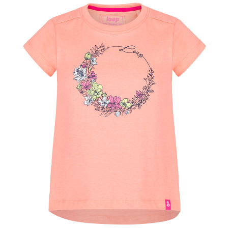 Kinder-T-Shirt Loap Banee orange DFlower/Pink