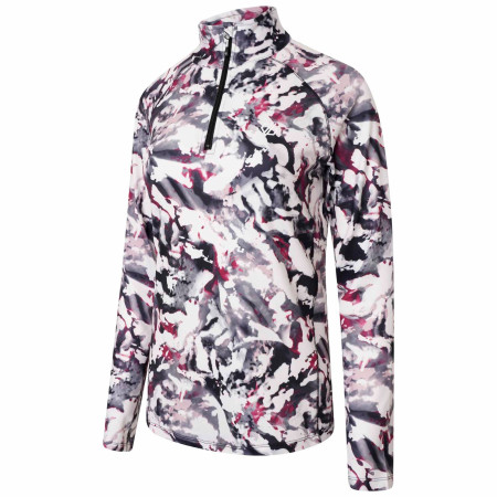 Damen-Sweatshirt Dare 2b Divulge Core Stretch weiß/grau Powdrpnktemp