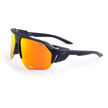 Sonnenbrille 3F Rock schwarz/rot