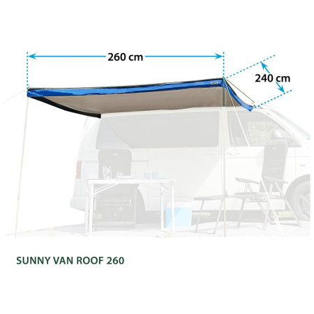 Sonnenplane Brunner Sunny Van Roof 260