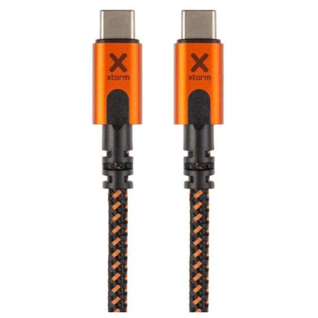 Lade- und Datenkabel Xtorm Xtreme USB-C PD cable (1,5m) schwarz Black/Orange